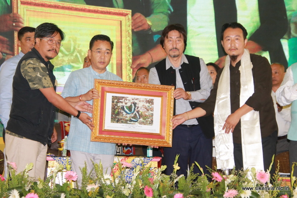 Felicitation to Mr Sonam Wangchuk Lepcha for New Discovery of Butterfly species in 2021